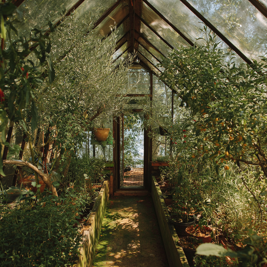 Greenhouse interior